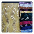 2023 NEW DESIGN FASHION sequin fabric velvet multi fabric turkey embroidery zebra blinds fabric